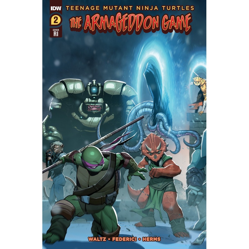 TMNT ARMAGEDDON GAME #2 CVR D 1:10 INCV QUALANO