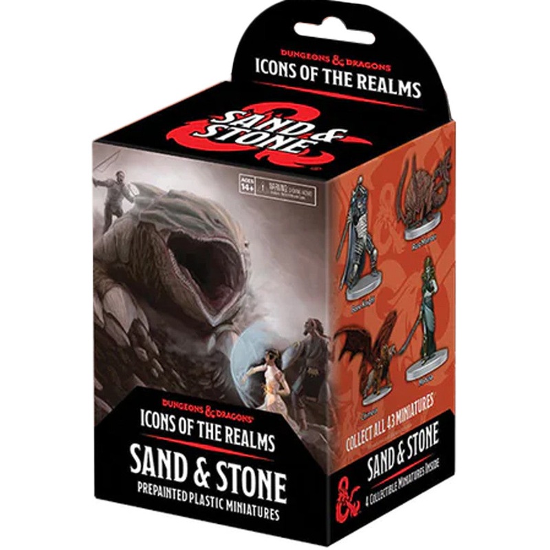 D&D Icons of the Realms: Sand & Stone – Booster Pack