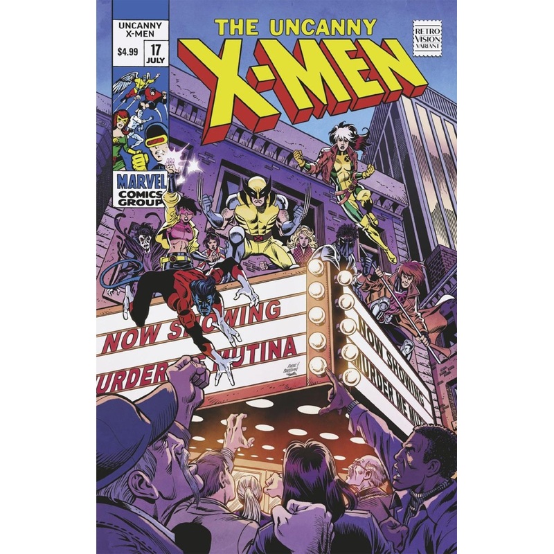 Uncanny X-Men #17 Ron Frenz Retrovision Variant