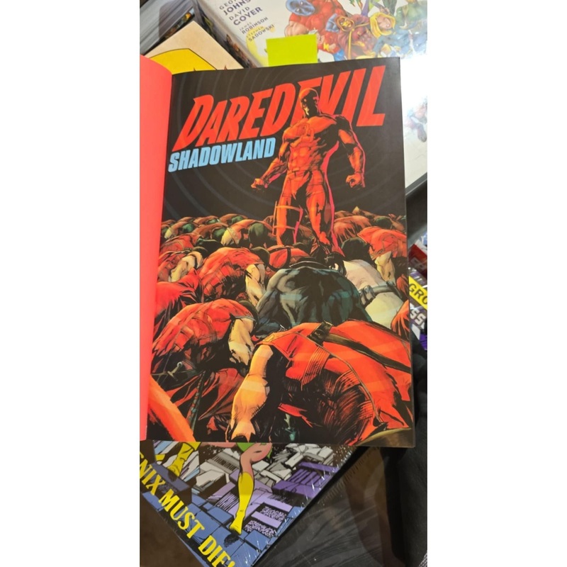 DAREDEVIL: SHADOWLAND OMNIBUS HC CASSADAY COVER [NEW PRINTING] – DINGED AND DENTED NO DUST JACKET