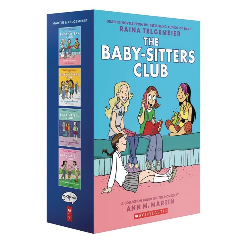 The Baby-sitters Club #1-4 Graphic Novel Box Set