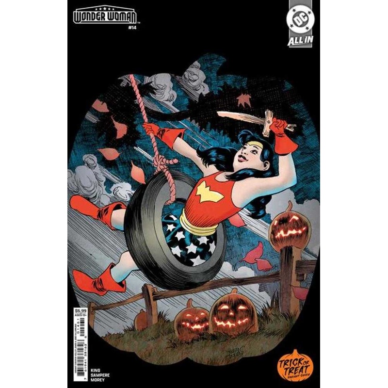Wonder Woman #14 Cover D Kelley Jones Trick Or Treat Card Stock Variant