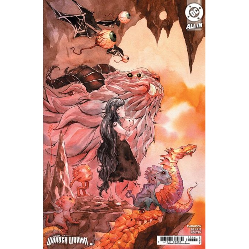 ABSOLUTE WONDER WOMAN #6 CVR F INC 1:25 DUSTIN NGUYEN CARD STOCK VAR