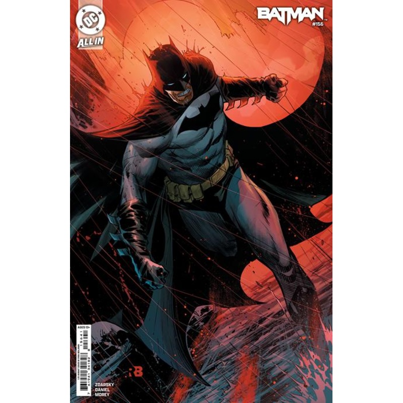 BATMAN (2016) #156 CVR F INC 1:25 RYAN BENJAMIN CARD STOCK VAR