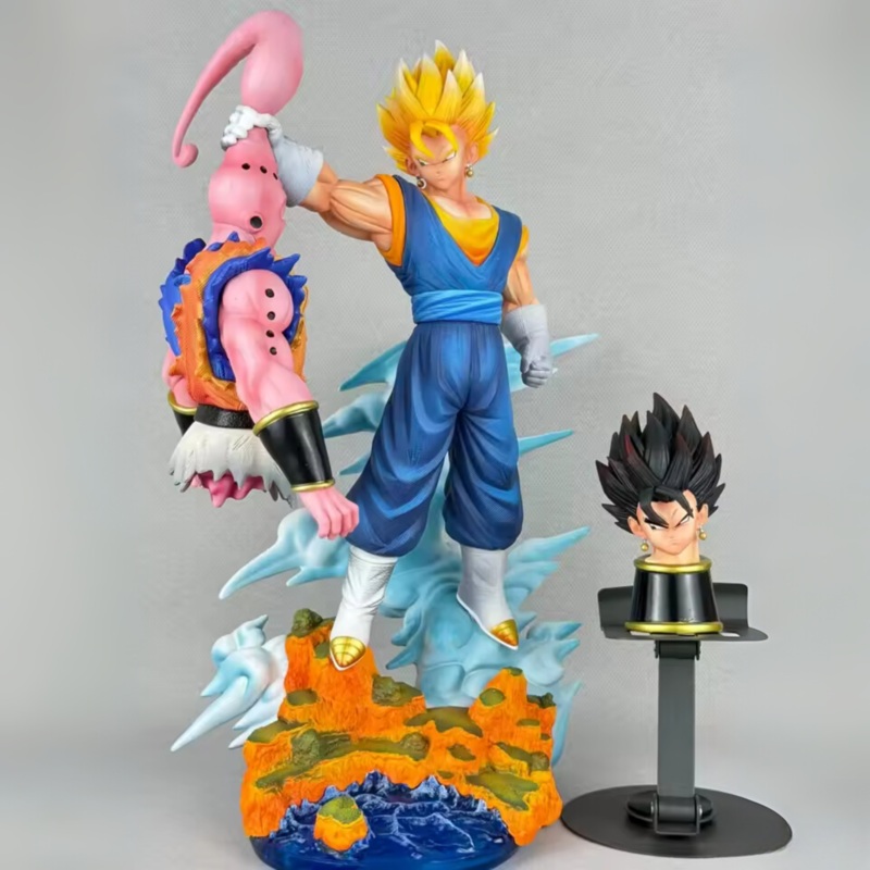 Dragon Ball Z: Vegita VS Majin Buu Action Figure (Double Head)