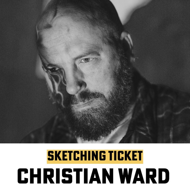 WCS5Y Berlin  Sketch Ticket: Christian Ward (Valid as 30 voucher on 20.9.)