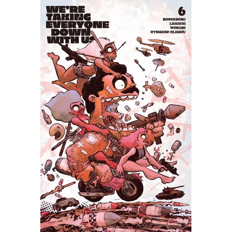 WERE TAKING EVERYONE DOWN WITH US #6 (OF 6) CVR B JESSE LONERGAN VAR (MR) (22 Oct Release)
