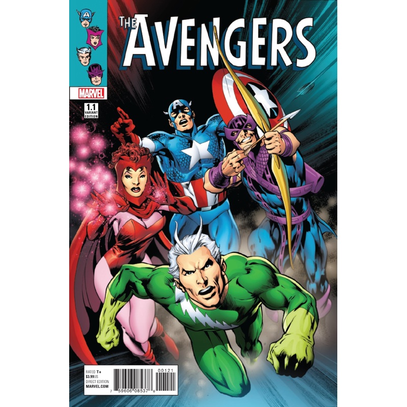AVENGERS (2016) #1.1 1:50 DAVIS INCV NOW