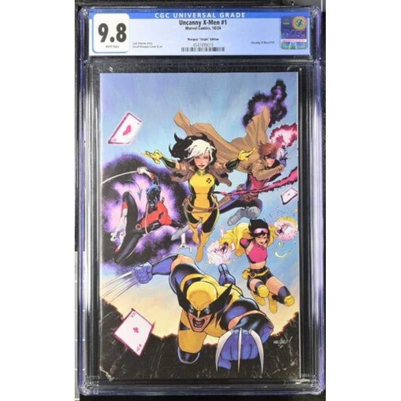 Uncanny X-Men #1  Marquez “Virgin” 1:100 Edition CGC 9.8