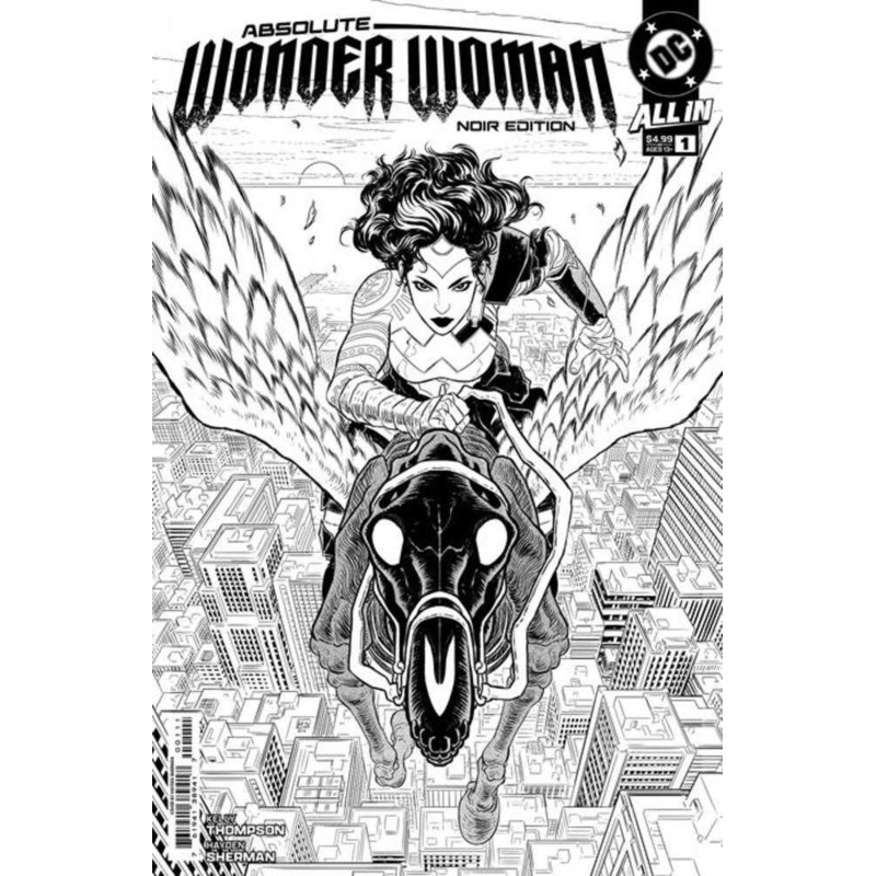 Absolute Wonder Woman Noir Edition #1 (One Shot) Cover A Hayden Sherman