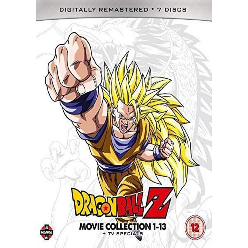 Dragon Ball Z Movie Complete Collection: Movies 1-13 + TV Specials – Blu-ray