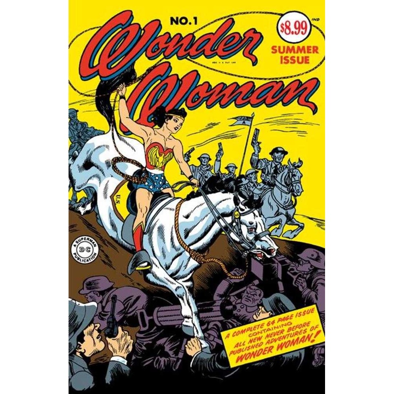 Wonder Woman #1 (1942) Facsimile Edition Cover B Harry G Peter Foil Variant
