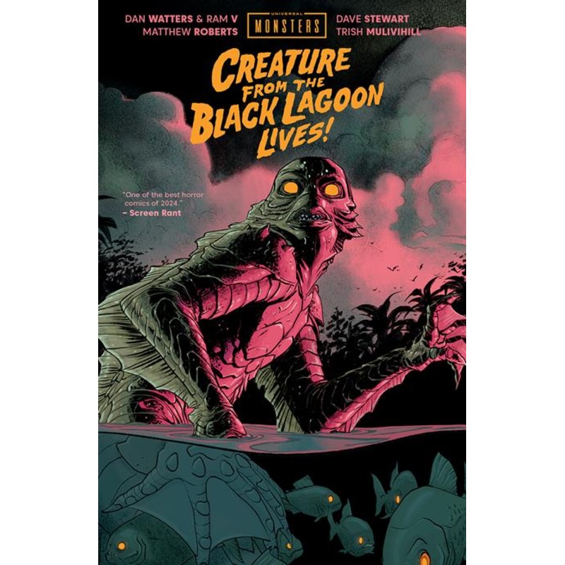 Universal Monsters: Creature From The Black Lagoon Lives HC Book Market Matthew Roberts & Dave Stewart Cover w/ Signed Bookplate! (Please read description!)