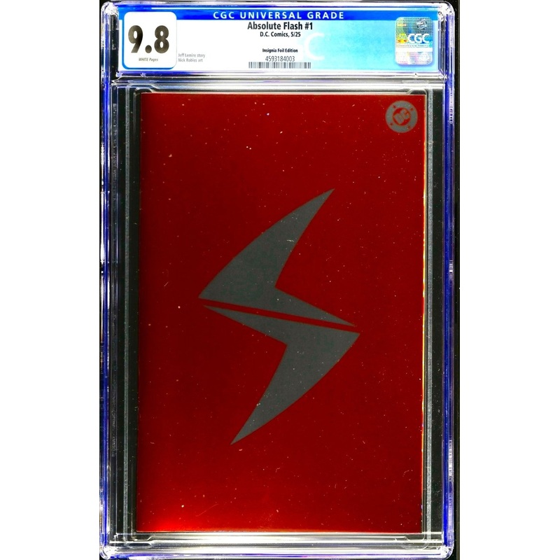 Absolute Flash #1 Insignia Foil Edition CGC 9.8