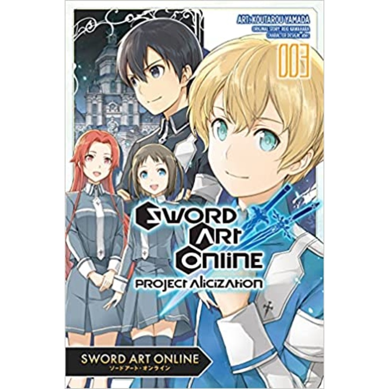 Sword Art Online: Project Alicization, manga Vol. 03