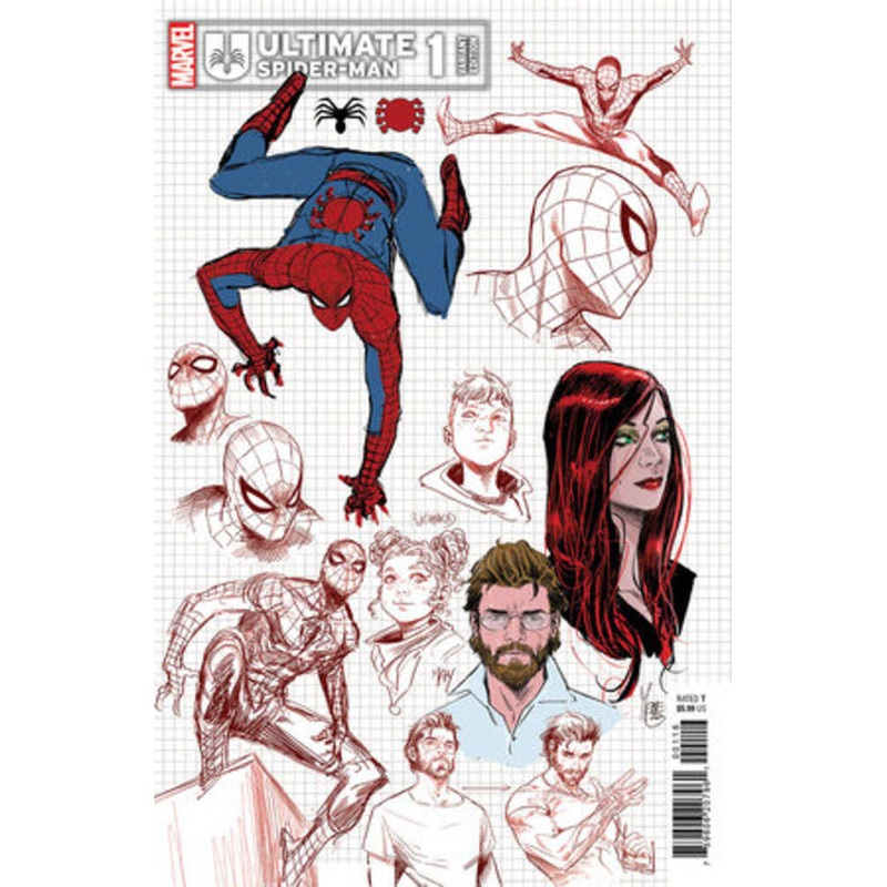 Ultimate Spider-Man #1 10 Copy Variant Edition Checchetto Design Variant (one copy per customer)