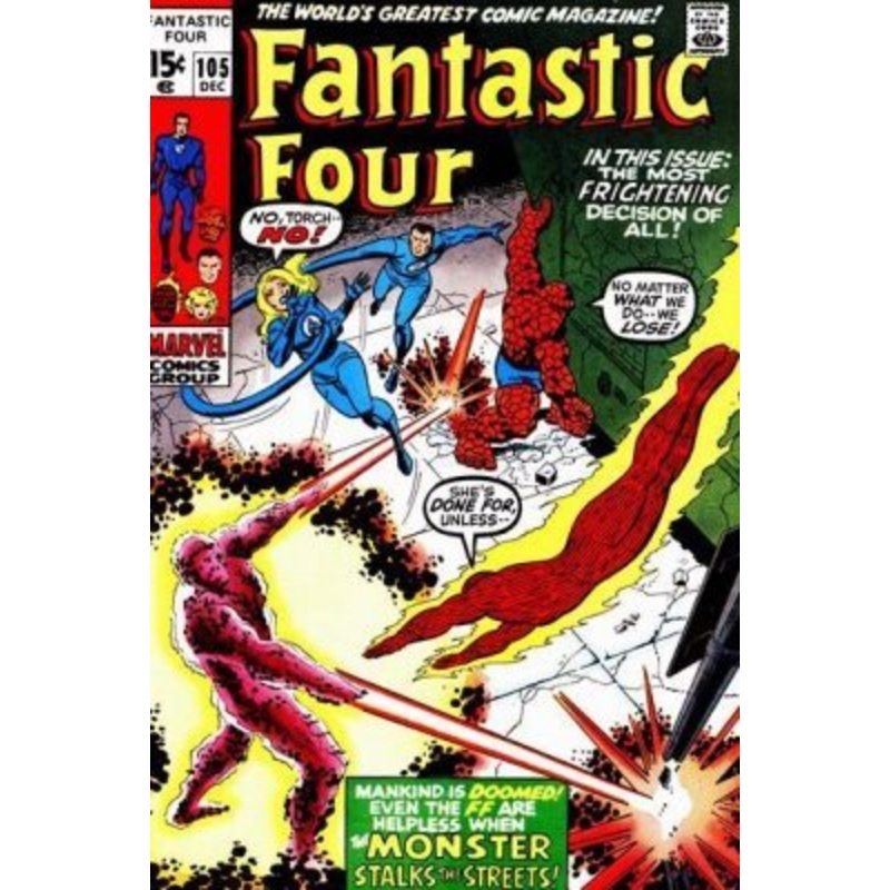 Fantastic Four (Vol. 1 1961-1996, 2003-2012, 2015, 2018) #105