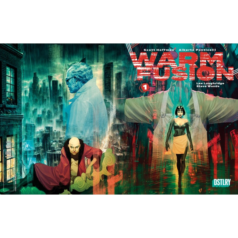 Warm Fusion #1 Cover C 10 Copy Ratio Variant Olivetti (Mature)