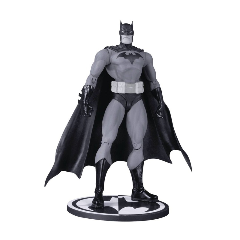 Batman Black And White Action Figure Hush By Jim Lee