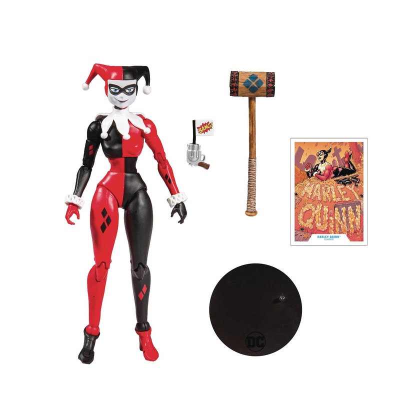 DC Multiverse Wave 1 Classic Harley Quinn 7 Inch Action Figure