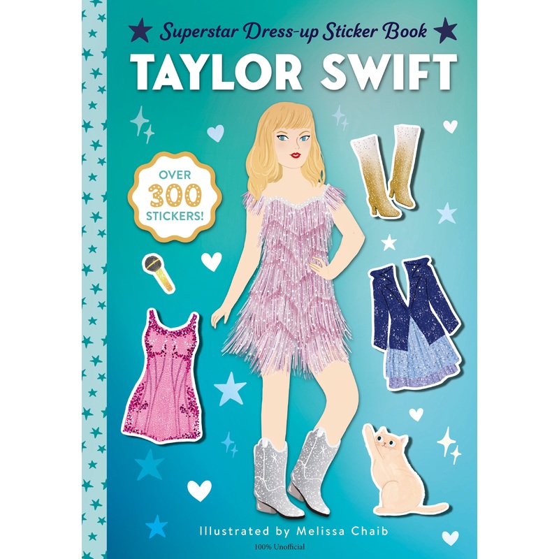 TAYLOR SWIFT SUPERSTAR DRESS UP STICKER BOOK SC (20 Aug Release)