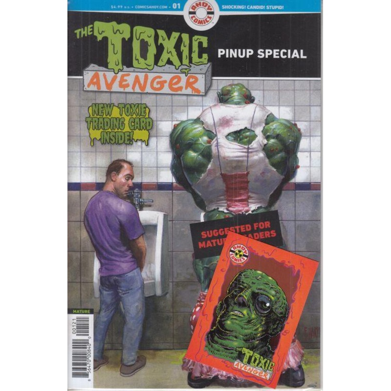 Toxic Avenger Pinup Special (One Shot) Cover B W Tc (Mature)