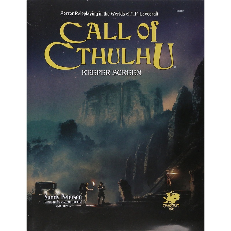 Call of Cthulhu RPG: Keeper Screen Pack