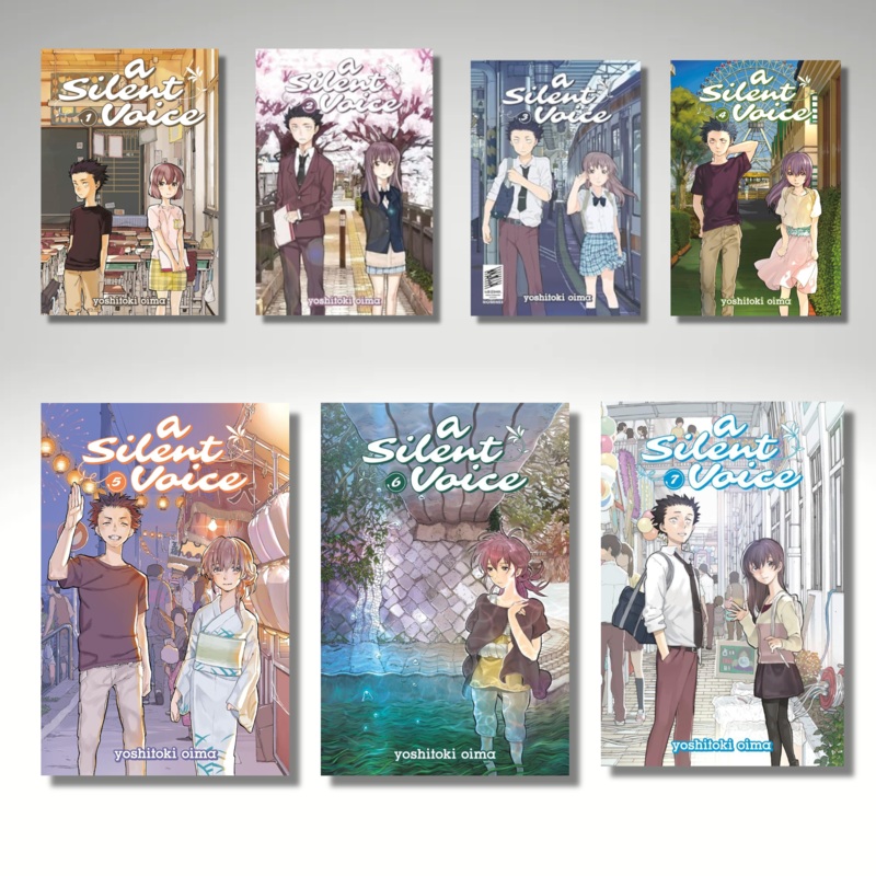 [Combo] A Silent Voice : 7 Manga’s