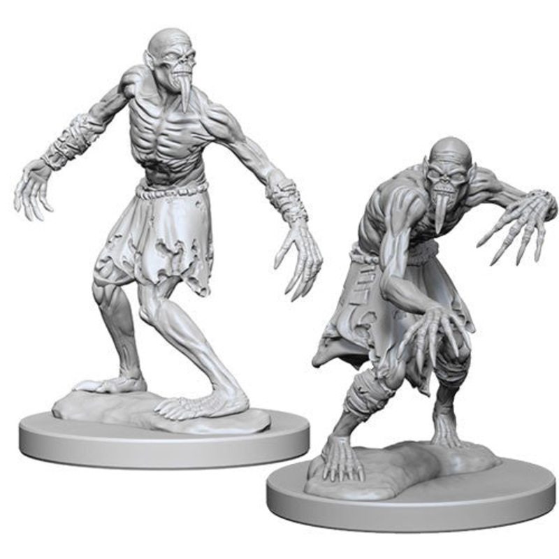 D&D Nolzur’s Marvelous Unpainted Minis: W1 Ghouls