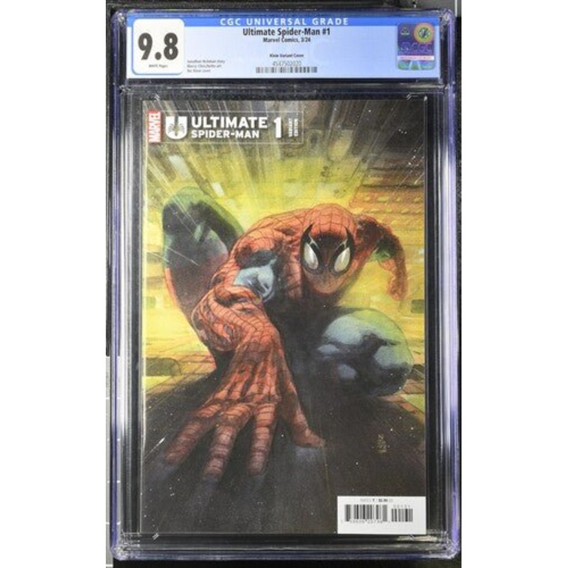 Ultimate Spider-Man #1 Klein Variant Cover CGC 9.8