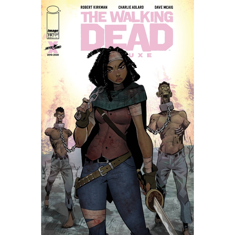 WALKING DEAD DLX #19 CVR G MILTON (MR)