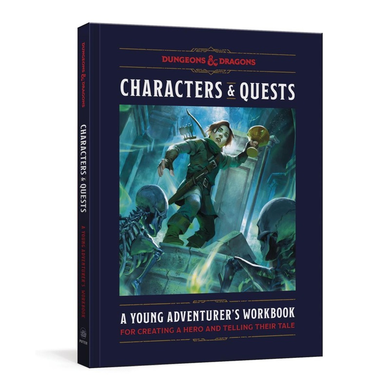Characters & Quests (Dungeons & Dragons): A Young Adventurer’s Workbook for Creating a Hero and Telling Their Tale