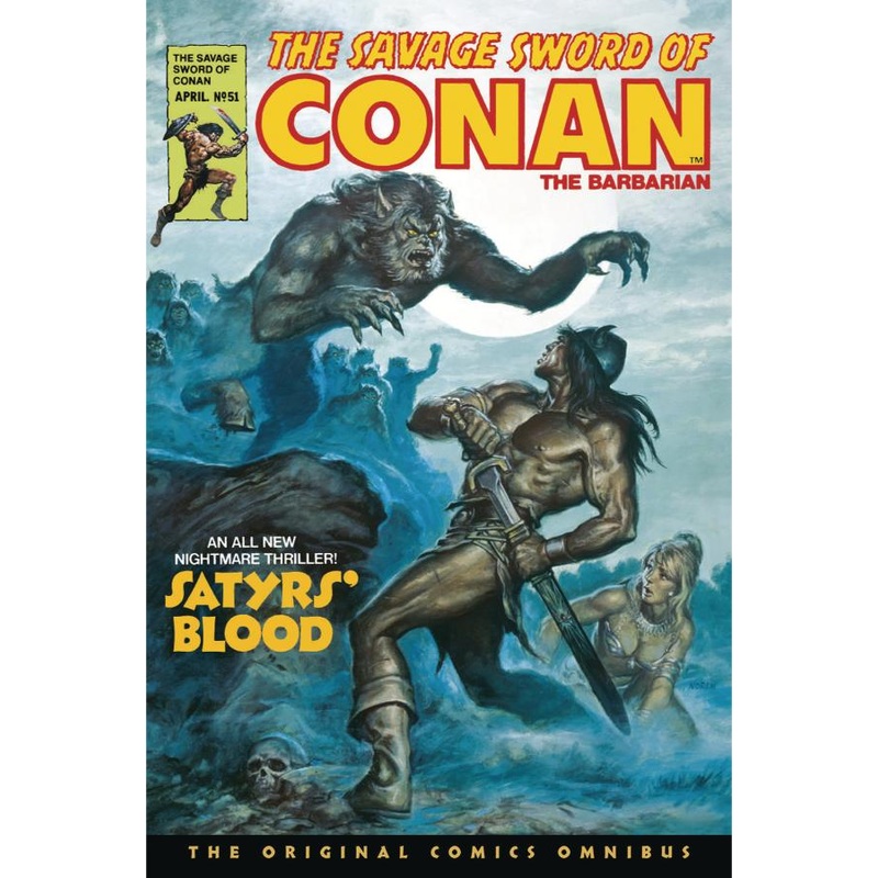 The Savage Sword of Conan: The Original Comics Omnibus Vol. 4 (Direct Market Variant Hardcover)