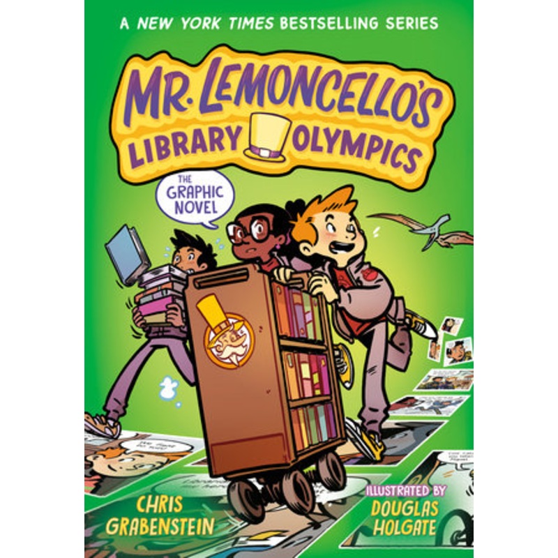 MR. LEMONCELLO’S LIBRARY OLYMPICS: THE GRAPHIC NOVEL TP (14 Oct Release)