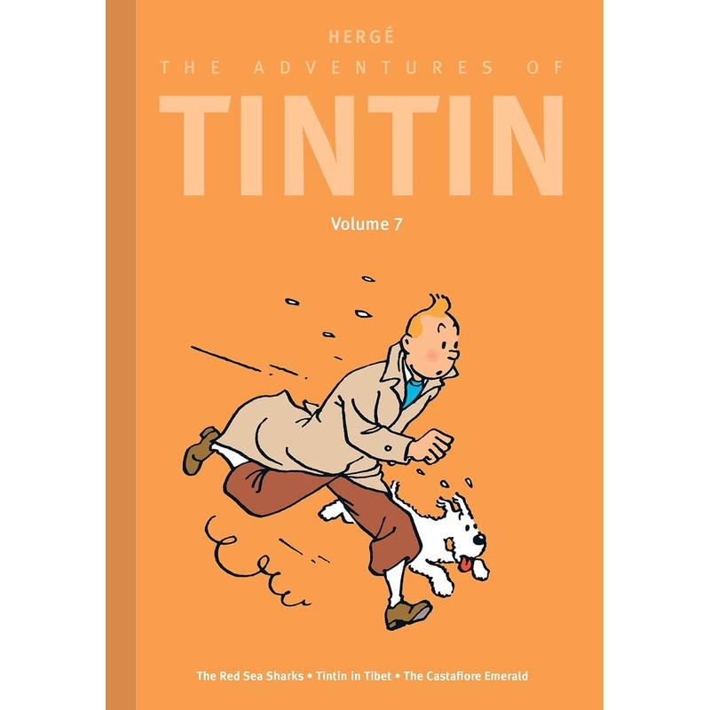 The Adventures of Tintin: Volume 7: The Red Sea Sharks / Tintin in Tibet / The Castafiore Emerald (Hardcover)