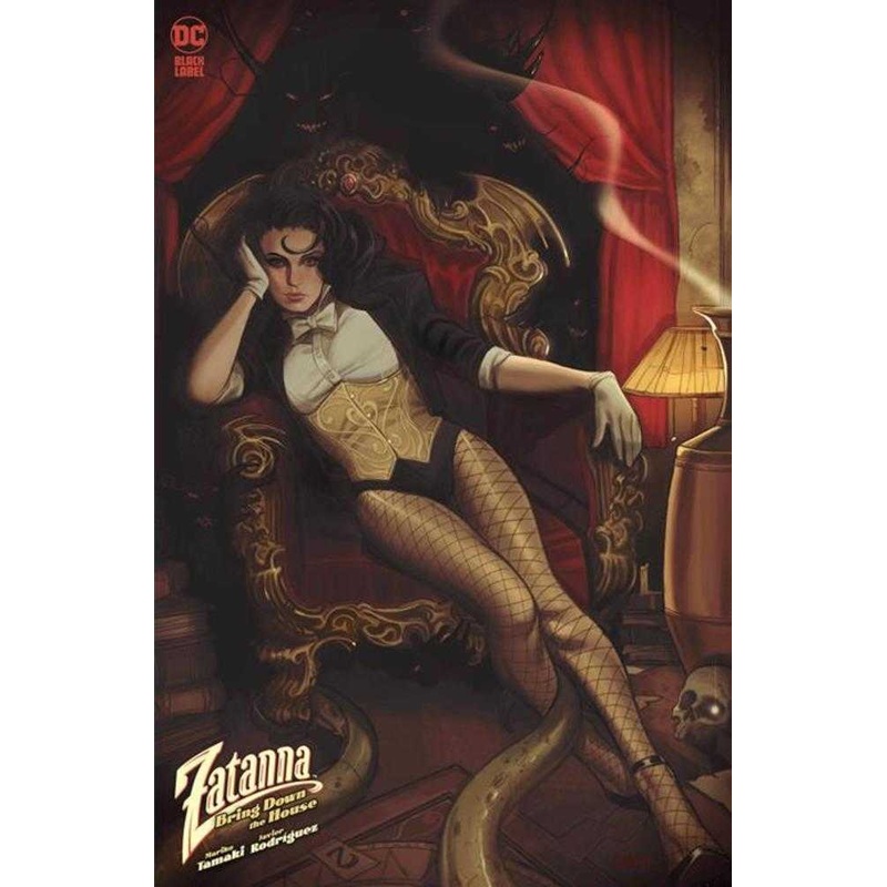 Zatanna Bring Down The House #4 (Of 5) Cover C Joshua Sway Swaby Variant (Mature)