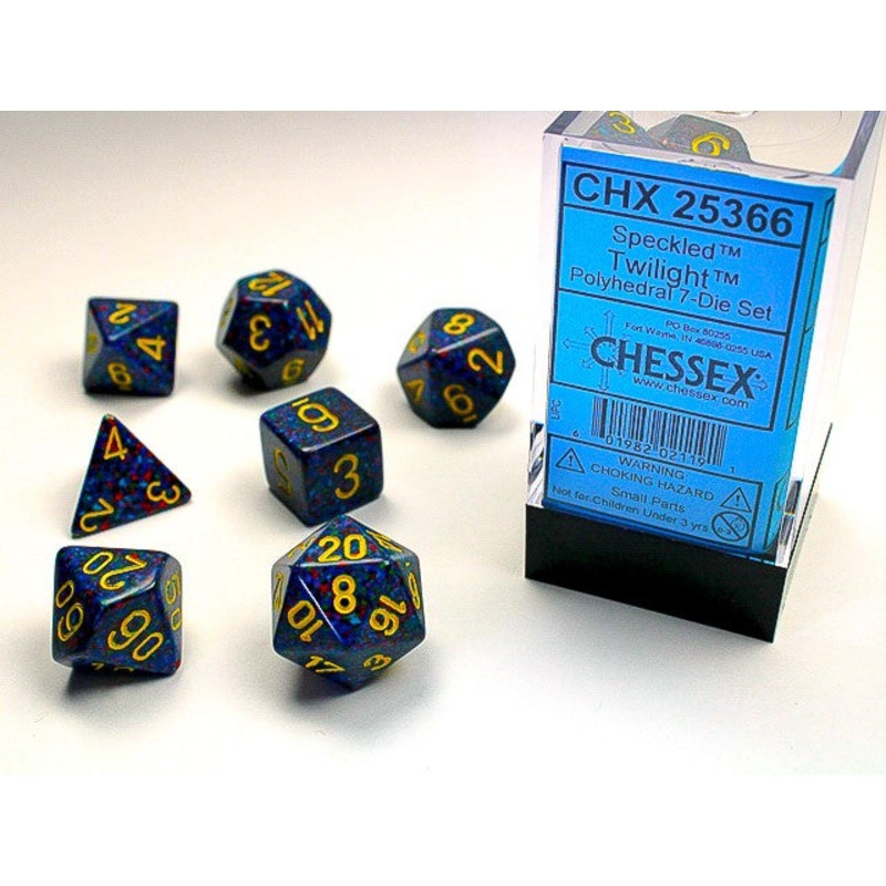Chessex Dice Set: Speckled – Twilight (7)