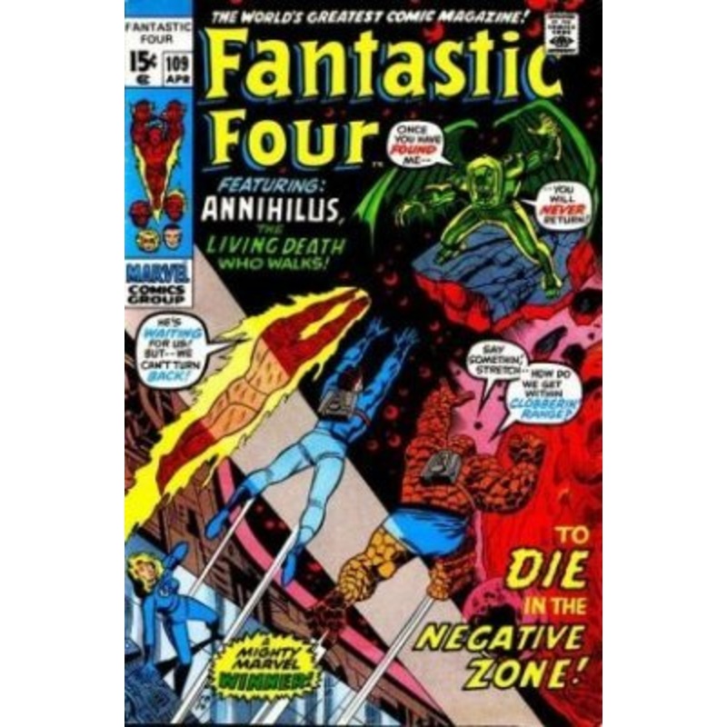 Fantastic Four (Vol. 1 1961-1996, 2003-2012, 2015, 2018) #109