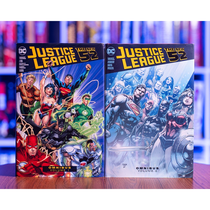 Justice League: The New 52 Omnibus Vol. 1 and 2 Bundle by Geoff John’s