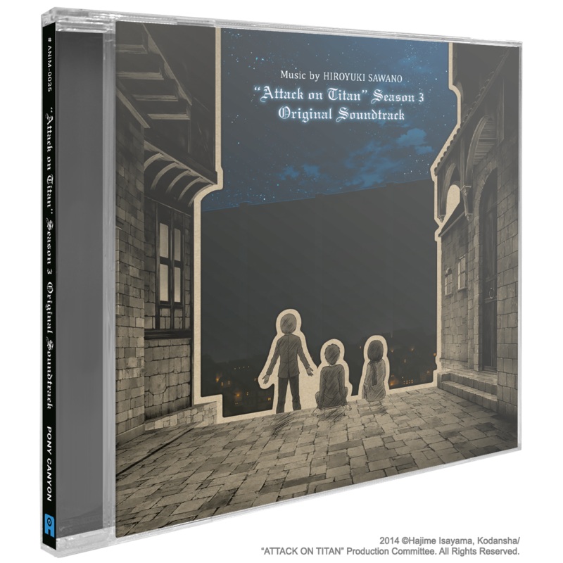 Attack on Titan: Season 3 Soundtrack – CD