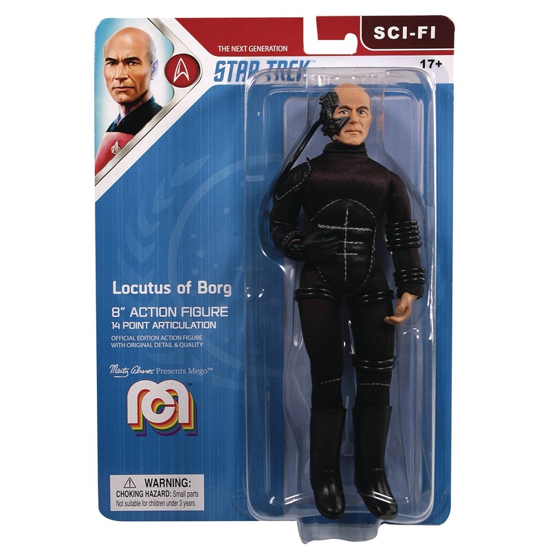 Mego Star Trek TNG Locutus Action Figure