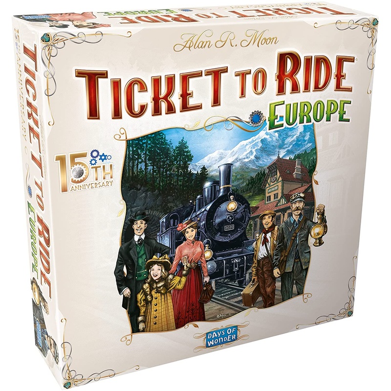 Ticket to Ride: Europe – 15th Anniversary Edition