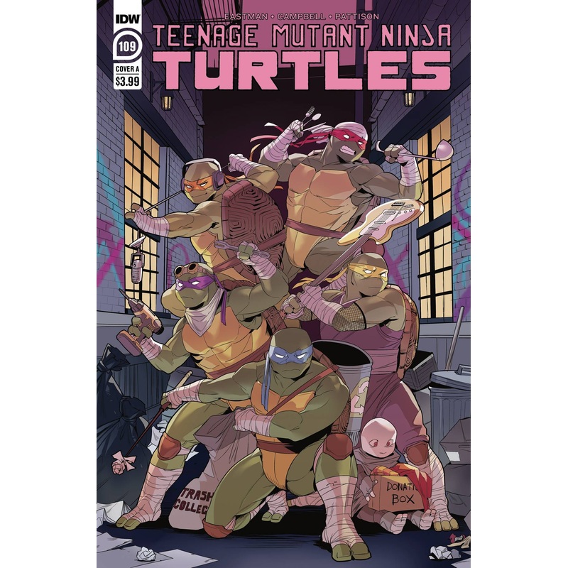 TMNT ONGOING #109 CVR A NISHIJIMA
