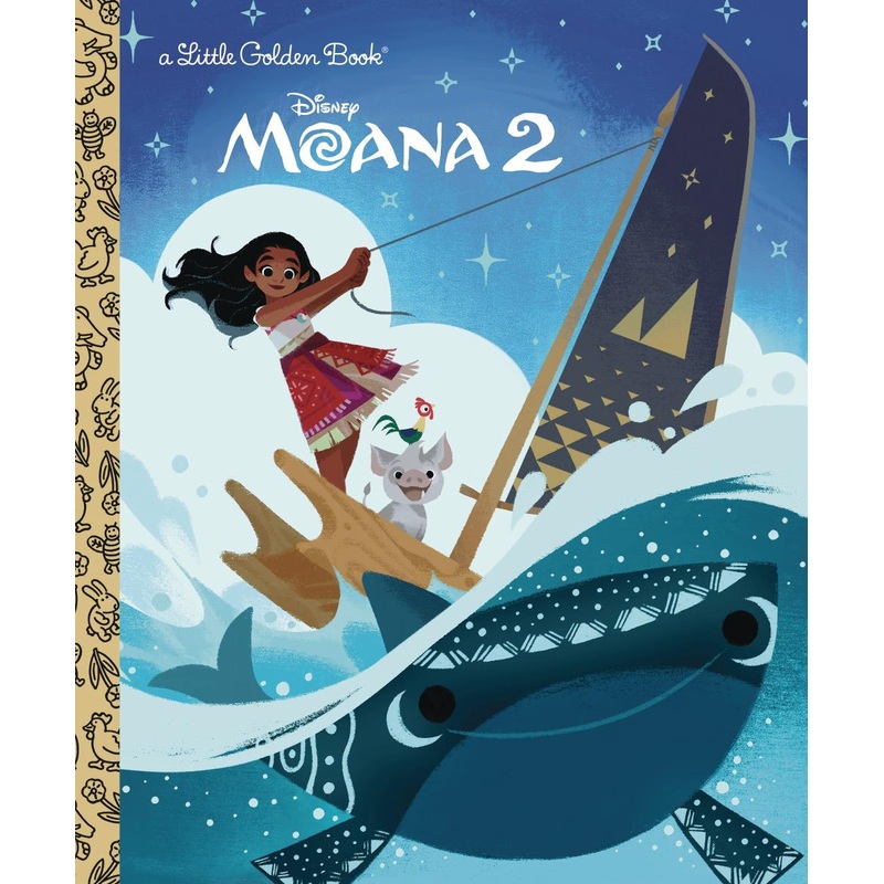 Disney Moana 2 Little Golden Book