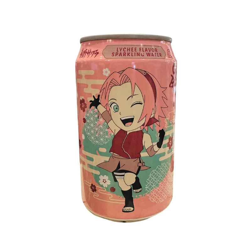 Naruto Sakura Ocean Bomb Lychee Sparkling Water