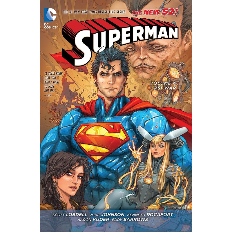 Superman Vol. 4: Psi-War (The New 52)