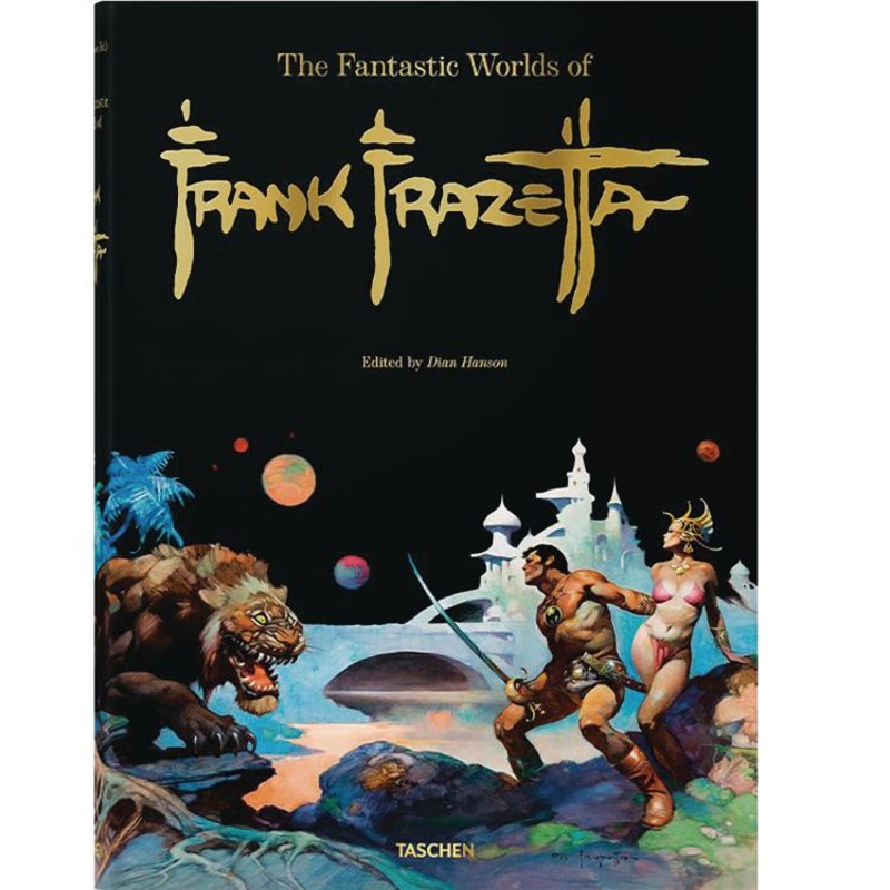 The Fantastic Worlds of Frank Frazetta. 40th Ed. (Hardcover)