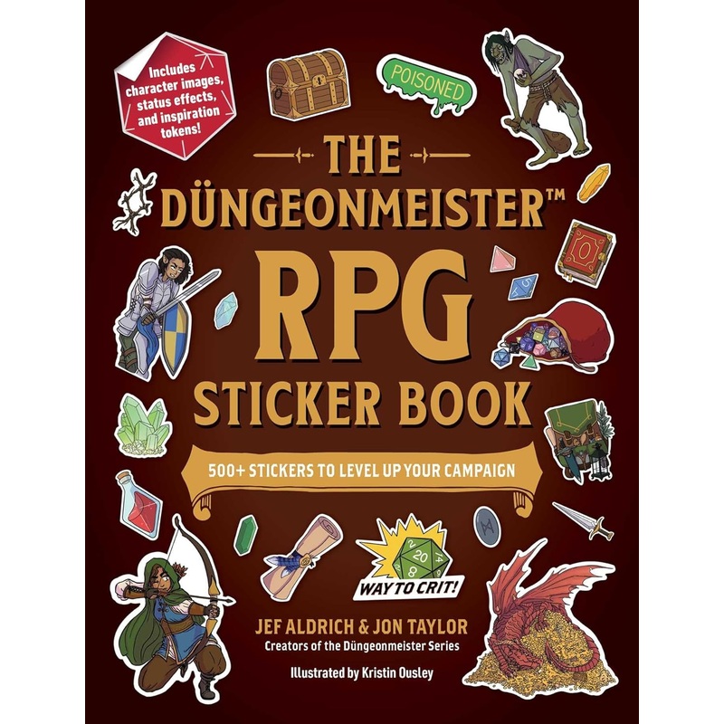 The Dngeonmeister RPG Sticker Book