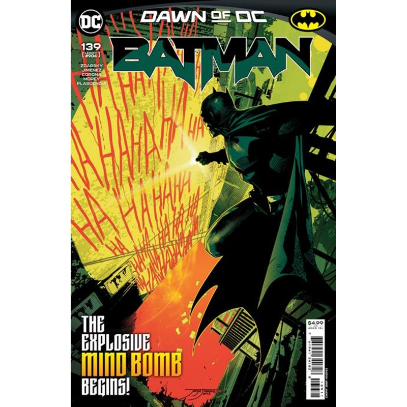 BATMAN (2016) #139 CVR A JORGE JIMENEZ This only, one comic book.