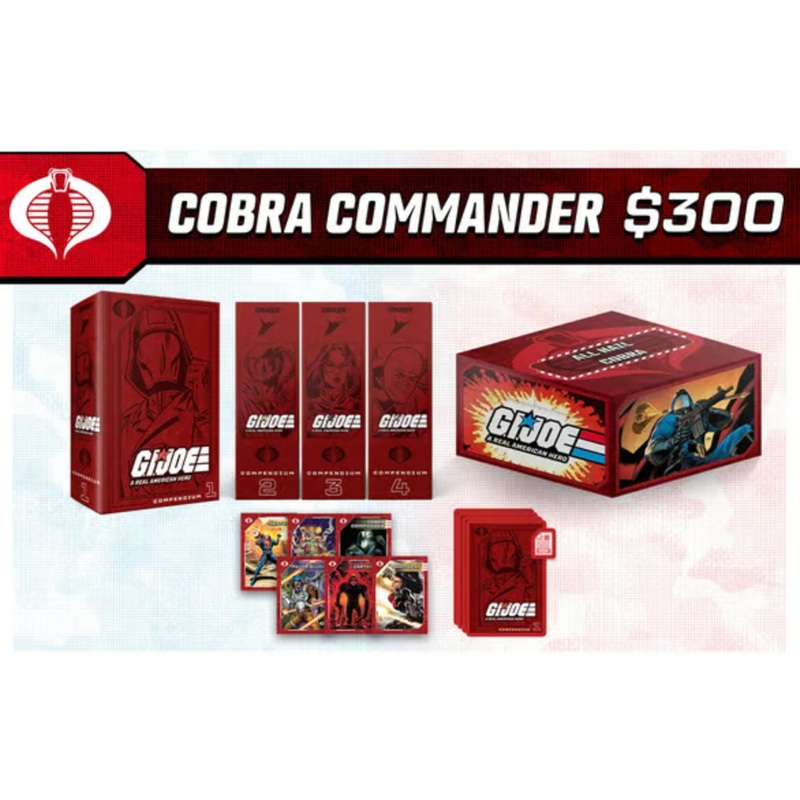 G.I. Joe: A Real American Hero Compendium Set HC  Cobra Commander Edition